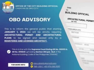Important advisory from fb page obo cdo Important advisory about architects in the building