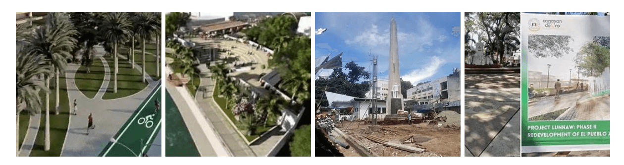 Project lunhaw's redevelopment plan for divisoria and el pueblo a sus heroes park in cagayan de oro