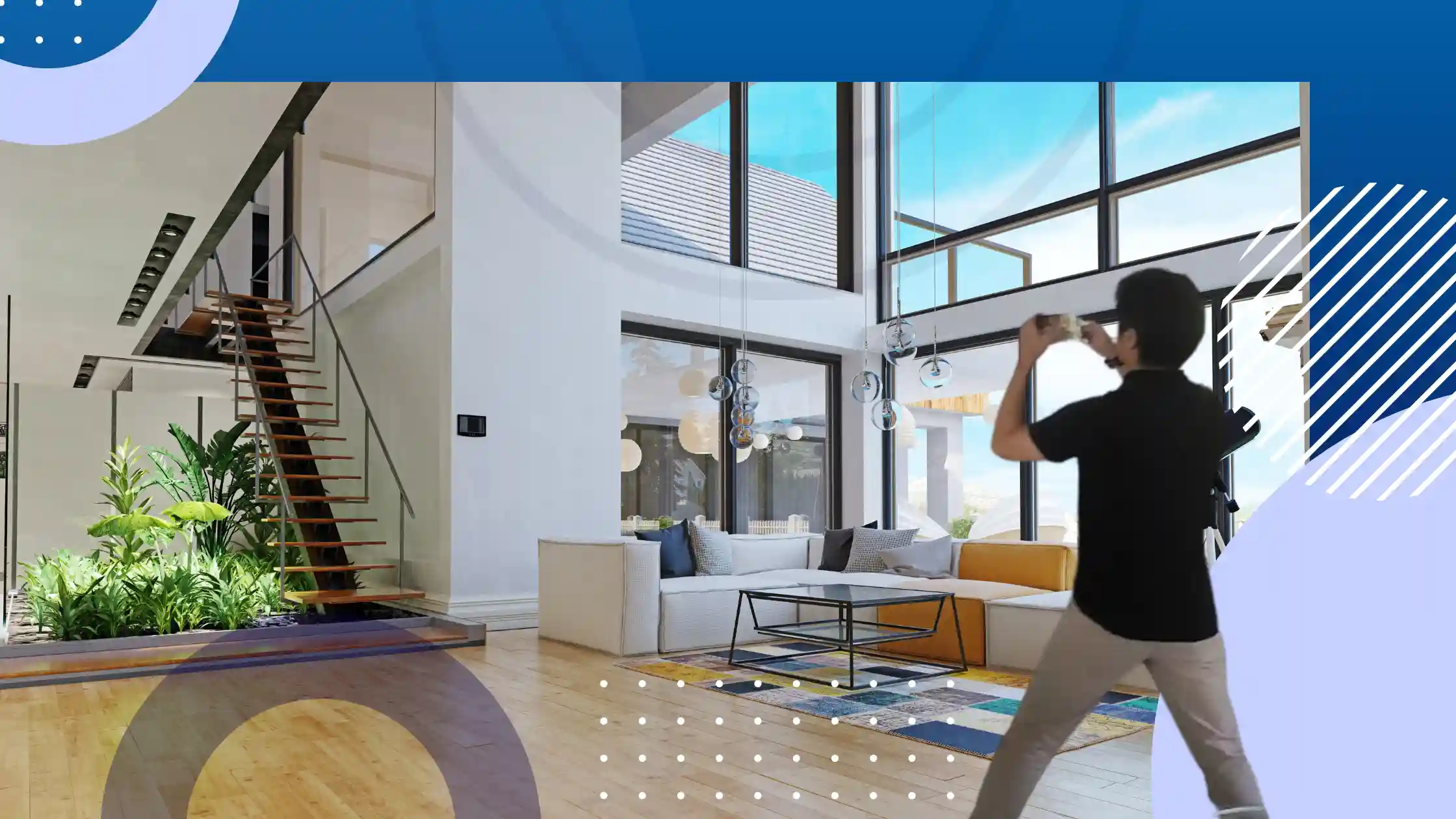 Faq: what is a house contractor in cagayan de oro city? Architect robinson chua conducting a residential inspection in a modern home.