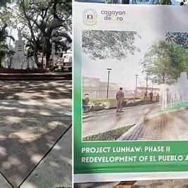 5 inspiring ways project lunhaw is revitalizing cagayan de oro 5 Ongoing construction work at magsaysay park, highlighting the redevelopment efforts under project lunhaw.