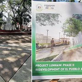 5 inspiring ways project lunhaw is revitalizing cagayan de oro 5 Ongoing construction work at magsaysay park, highlighting the redevelopment efforts under project lunhaw.
