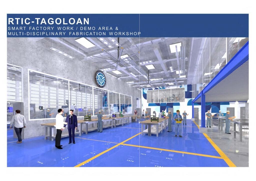 Smart factory and fabrication workshop at tesda rtic tagoloan Tesda rtic tagoloan smart factory and multi-disciplinary fabrication workshop.