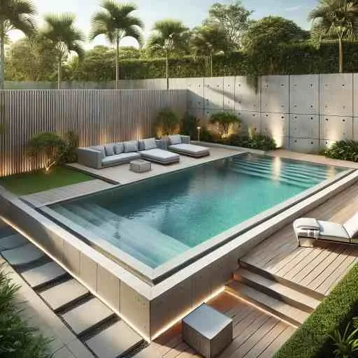 Concrete pools