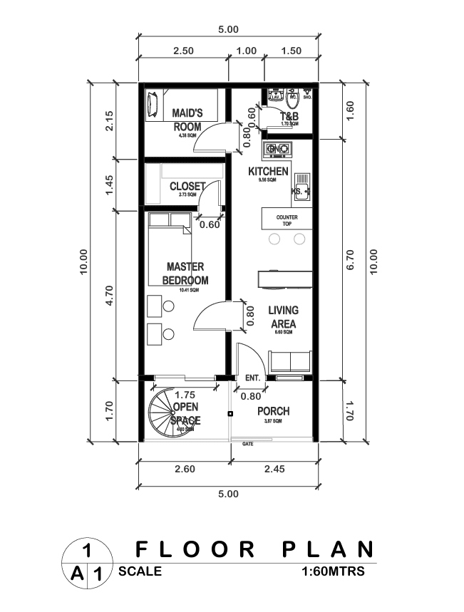 Design concepts in action_bloomingdale renovation floor plan Detailed floor plan for the bloomingdale renovation project, showcasing room dimensions and layout designed to balance functionality and client vision.