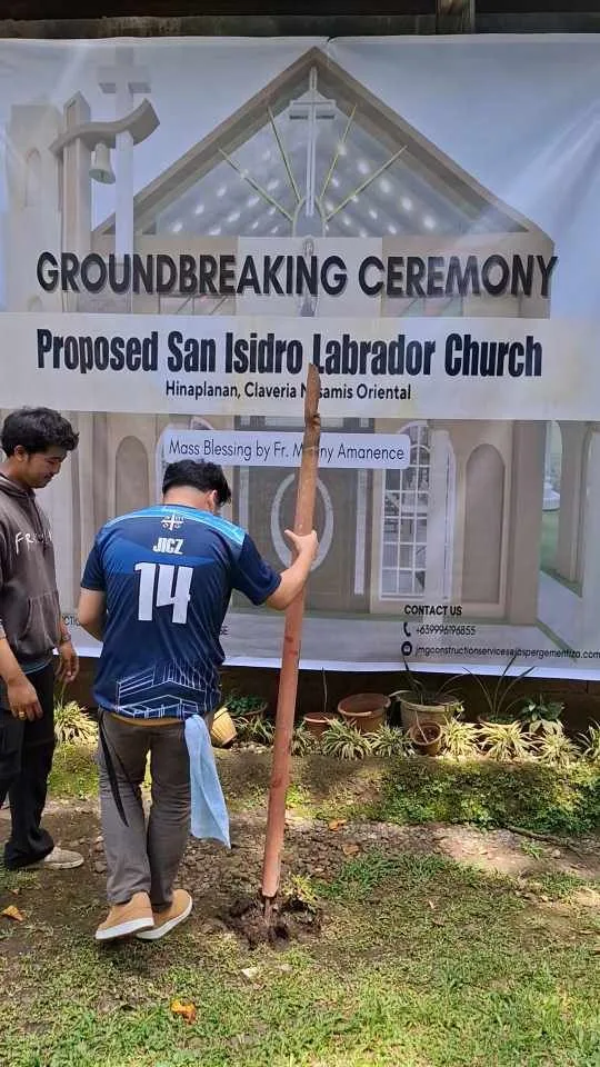 Free church groundbreaking