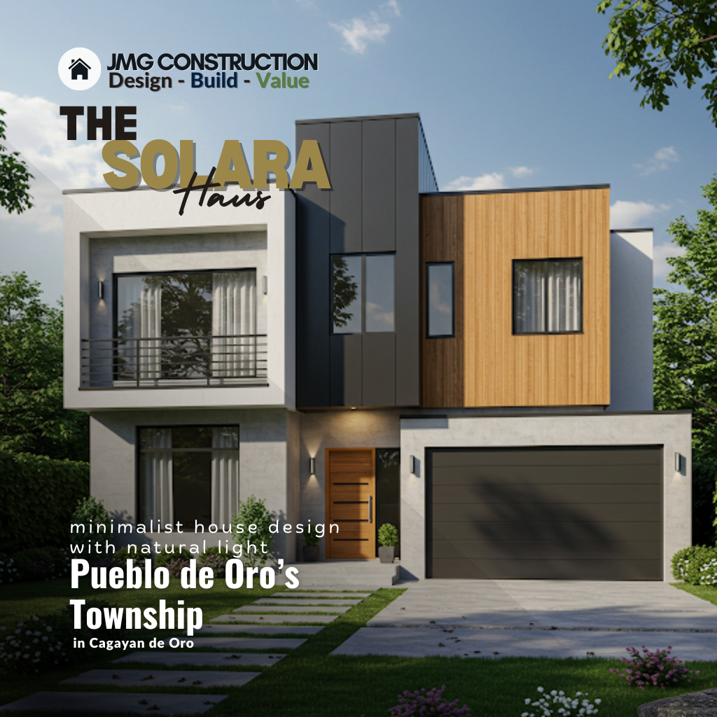 🏡 two-storey in pueblo de oro – the solara haus modern house design in cagayan de oro 1 Two-storey minimalist house in pueblo de oro cagayan de oro