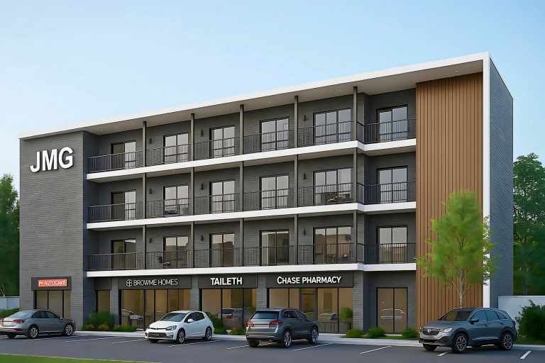 Mixed-use building jmg mixed-use building design in cagayan de oro