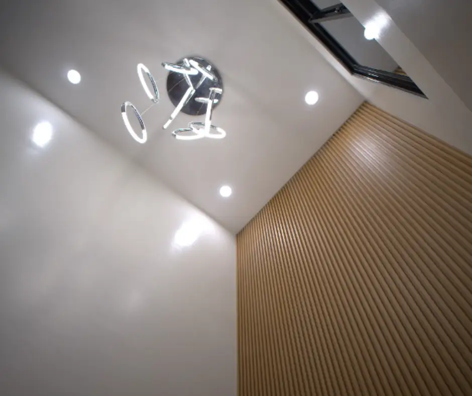 Premium residential interiors modern ceiling chandelier CASA LIAN design and build Cagayan de Oro