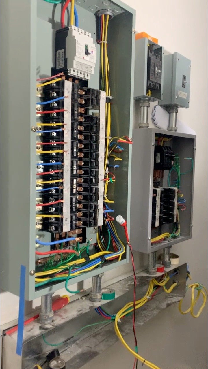 Northern mindanao fire safety 2026: what cdo builders should learn from 644 fire incidents 2 Electrical panelboards with circuit breakers and color-coded wiring at limketkai