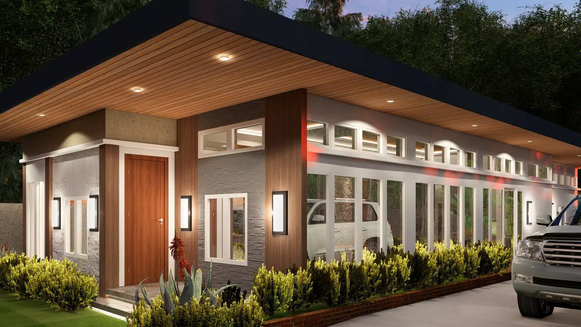 Modern bungalow design